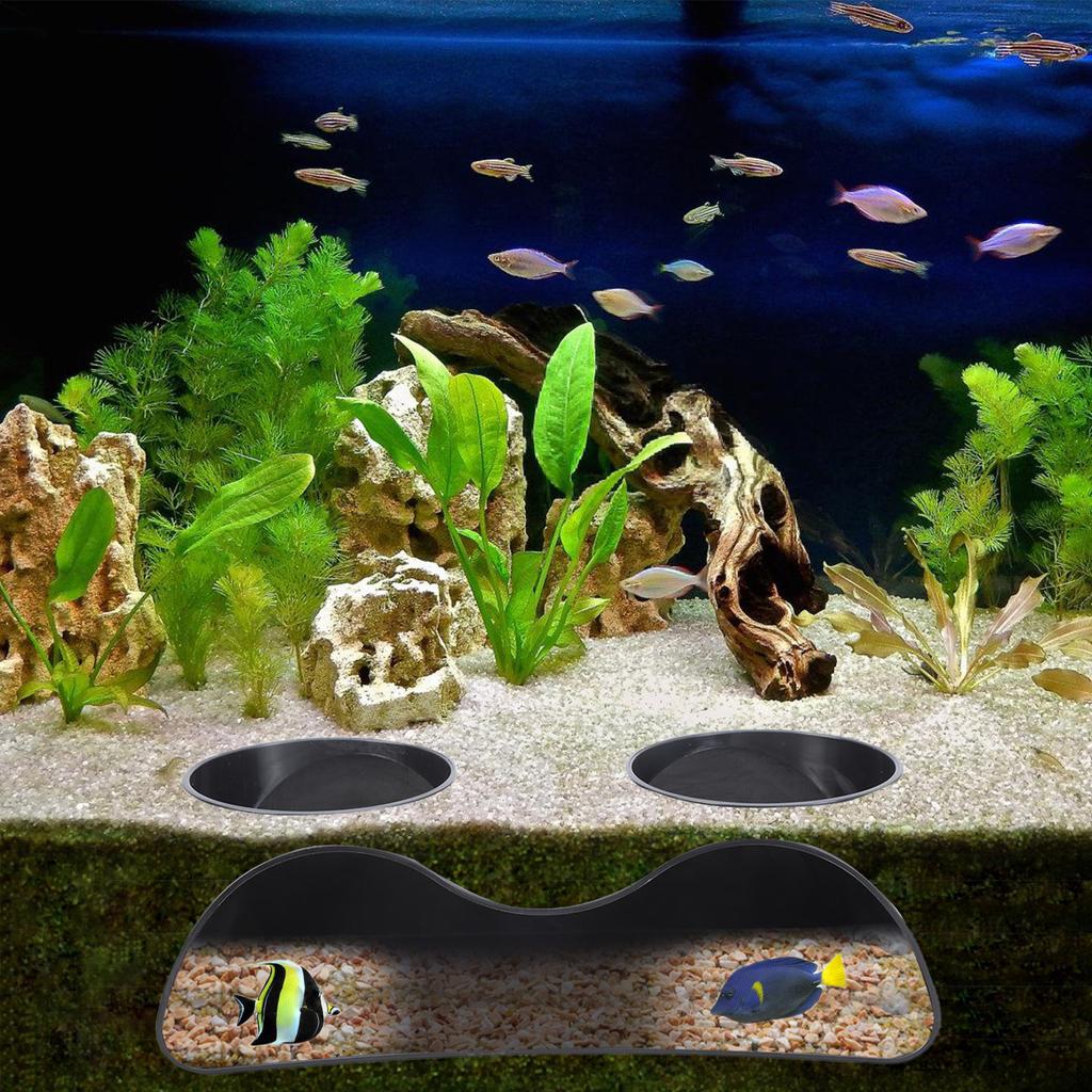 Aquarium Decorative Tunnel for Fishtanks Hiding Shelte Cave Tunnel Safe ABS for Underwater Landscape Accessories