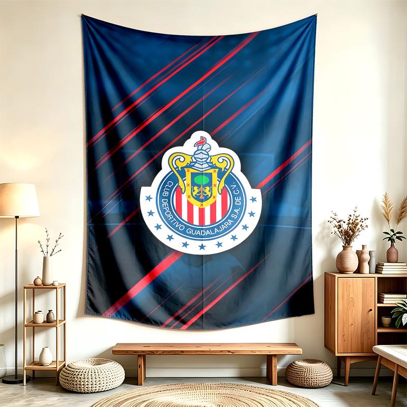 Club Deportivo Guadalajara (14) Tapestry Suitable For Decorating Homes Dorms And Bedrooms Soft To The Touch And A Perfect Gift For Friends And Family