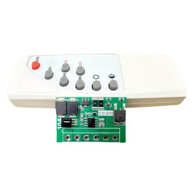 Remote Control Function Solar Street Light Control Circuit Board DC 6-45V Fully Automatic LED Controller Board 10A LED Light