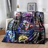 1pc. Nightmare Before Christmas Jack & Sally Romantic Scene Blanket, Perfect for Home Decor, Gift Idea, Seasonal Decoration, Cozy Throw Blan