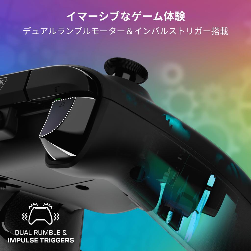 Officially Licensed Xbox Turtle Beach Afterglow Ignite Controller with Time Machine Design Compatible with Xbox Series Xbox and Windows PC RGB Hair