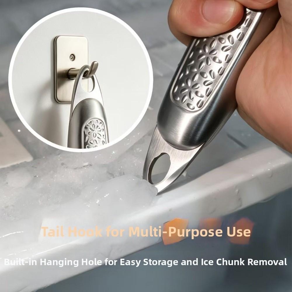Stainless Steel Refrigerator Defrosting Shovel Anti-rust Ice Removal Tool Household