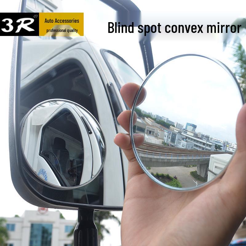Wide Angle Convex Rearview Blind Spot Mirror for Cars, Buses & Trucks - Model 3R-033
