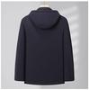 2025 Fall New Style Men's Jacket with Removable Hood - Casual Dad Coat