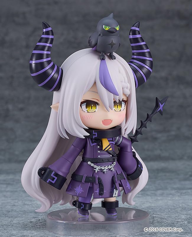 Figurine mobile peinte en plastique non à l'échelle de Laplace Darkness de Nendoroid Hololive Production