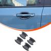 ABS Carbon Fiber Exterior Outer Door Bowl Cover Trim For Ford Maverick -2024