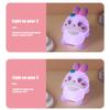 Cute Bunny Desk Lamp Animal Bunny Desktop Night Lamp 30-minute Timing Function Bedroom Table Lamp For Bedside Bookshelf Children