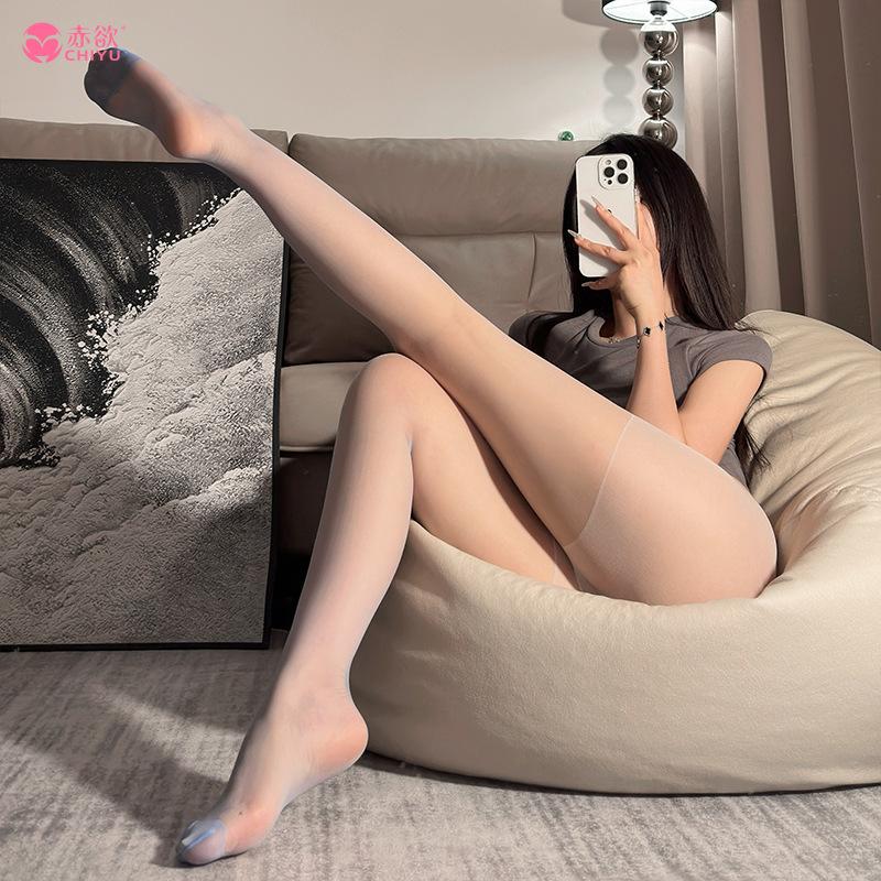 Damen S Sexy Farbverlauf Durchsichtige Strumpfhosen Dünne Strümpfe Reiner Verlangensstil Beinformend