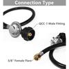 BBQ Propane Hose Assembly with Regulator Featuring Sturdy Construction for Safe and Efficient Propane Supply to Your Grill