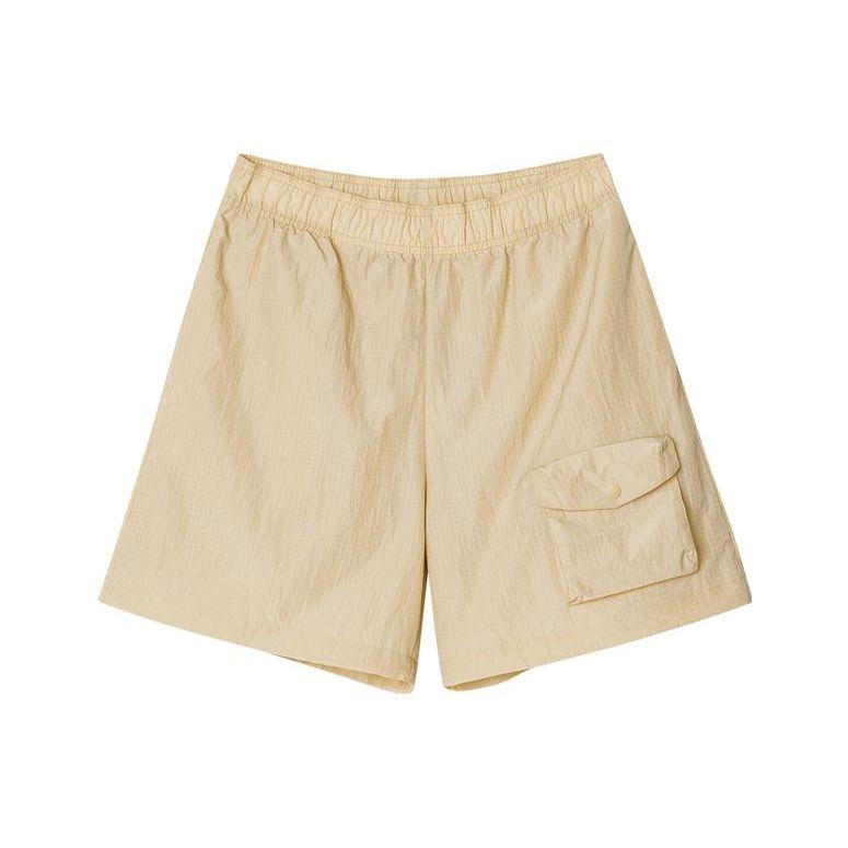 Skechers Stroll Series Solid Pocket Woven Casual Shorts Women shorts Khaki L323W015-02ZF M