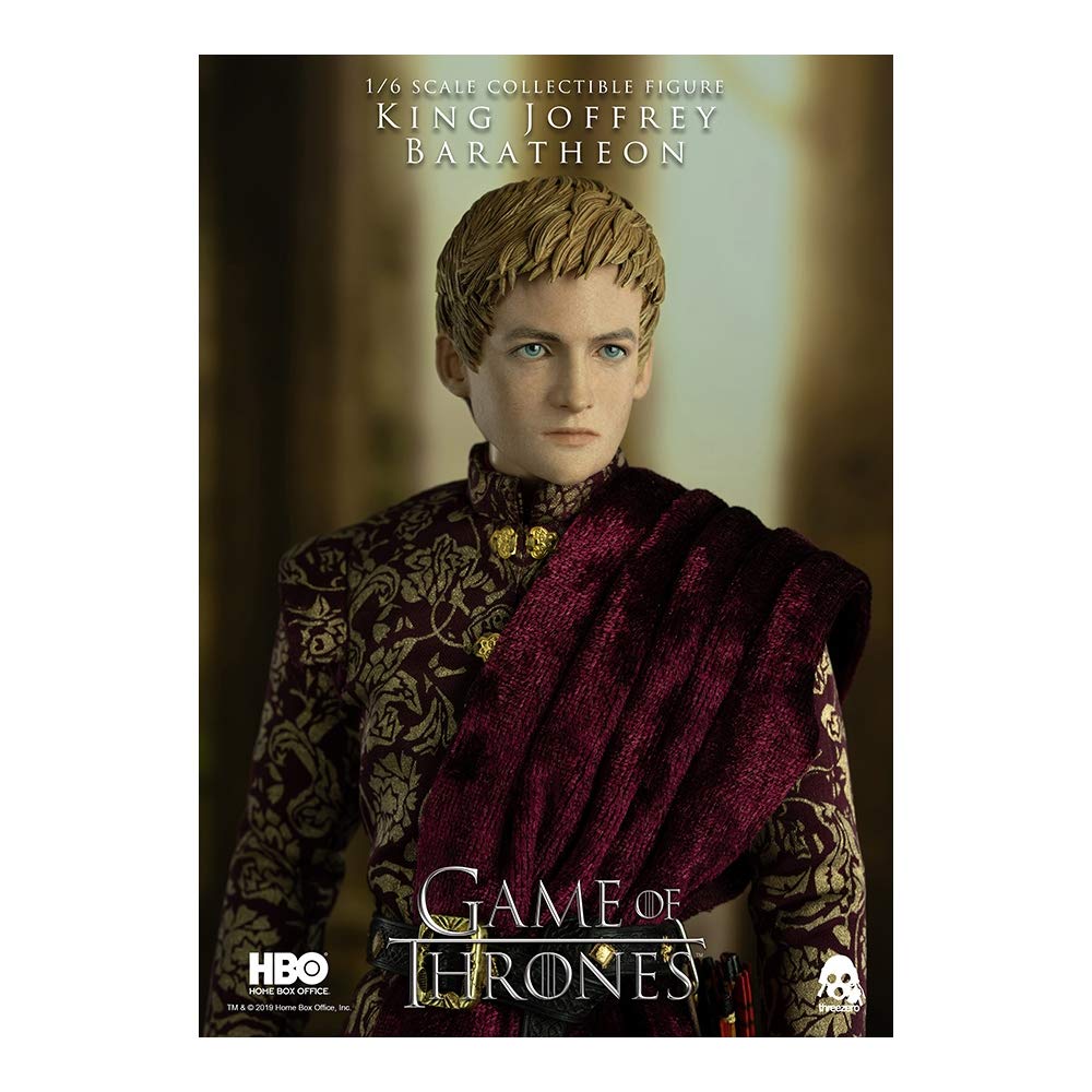 threezero Game of Thrones: Joffrey Baratheon 1:6 Scale Collectible Figure, Multicolor