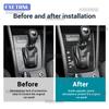 Soft Carbon Fiber for Skoda Octavia MK3 5E 2015 2016 2017 2018 2019 2020 Automatic Gear Shift Frame Trim Interior Accessories