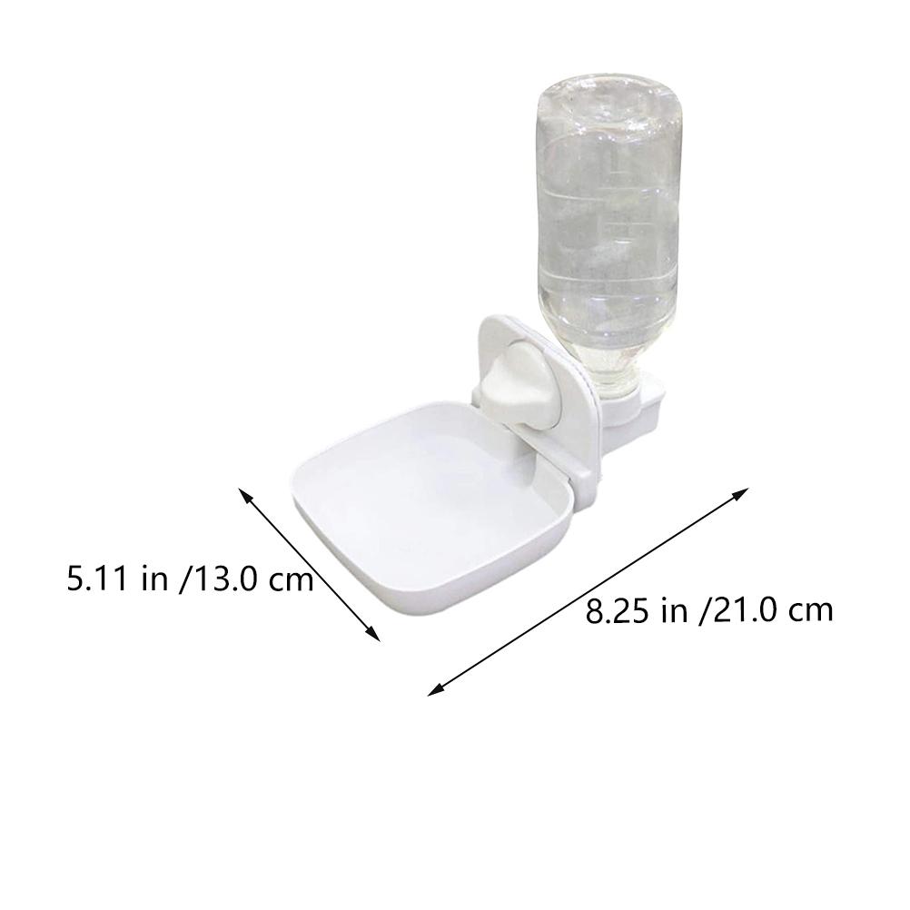 1Pc Durable Plastic Pet Water Bottle Automatic Water Dispenser Hanging Equipment For Supplies Pet Products Water Fountain