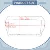 Motorcycle Accessories Sun Visor Easy Installation Practical Instrument Replacement
