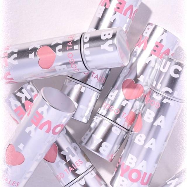 GOGO TALES - Heart Moisturizing Lipstick - 3 Colors (1-3) #201 Peach Juice - 4g