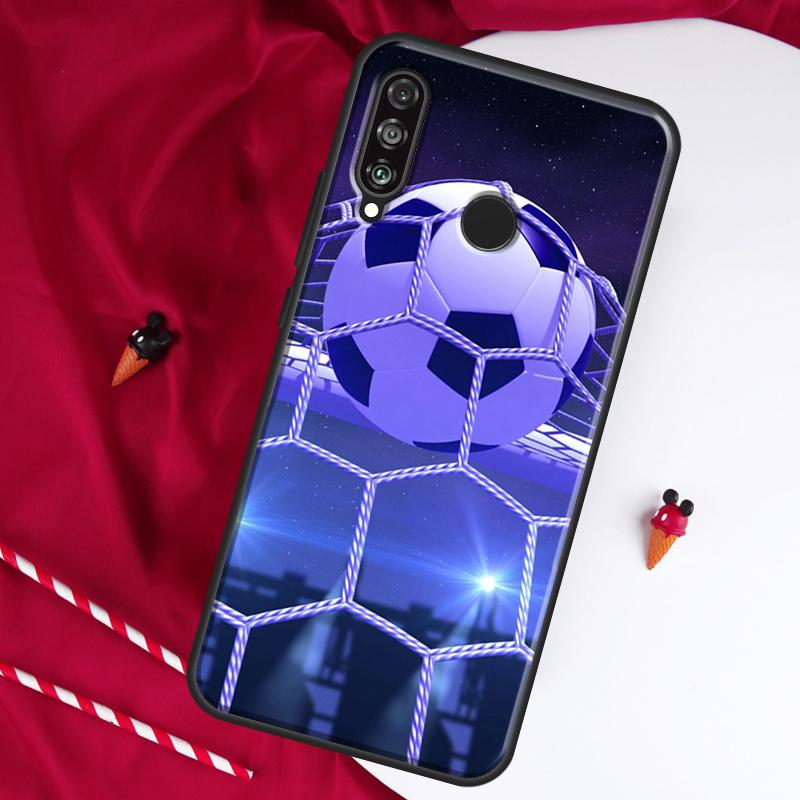 Football For Huawei Nova Y61 Y70 Y90 Y60 Y72 Y91 12s 12i 11i 7i 8i 9 10 SE P60 Pro P30 P40 Lite Case