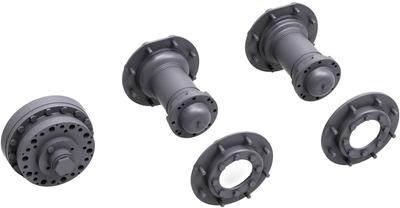 Studio Zweiter Weltkrieg Deutsche Armee Panther Panzer Radnabe Eine Seite Set Takom Plastikmodellteile TR35071 Gussfarbe T-Rex 1/35 (für Dragon)