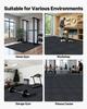 Puzzle Exercise Mat, 24 PCS Fitness Equipment Mats, 610 x 610 x 14 mm, High-Density EVA Foam Mat Set, Interlocking Rubber Soft Tiles, Protective Floor