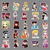 50 Anime DIY Graffiti Peripheral Suitcase Tablet Car Decoration Stickers