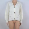 2025 Bestseller Women's Solid Color Buttoned Knit Cardigan for Autumn