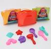 Set Of Shovels And Sand Moulds Crystals With Bag - Pink