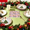20pcs Disposable Napkins with Snowflake Pattern Print for Wedding,Parties,and Daily Use for Thanksgiving Fall Christmas Table Decoration