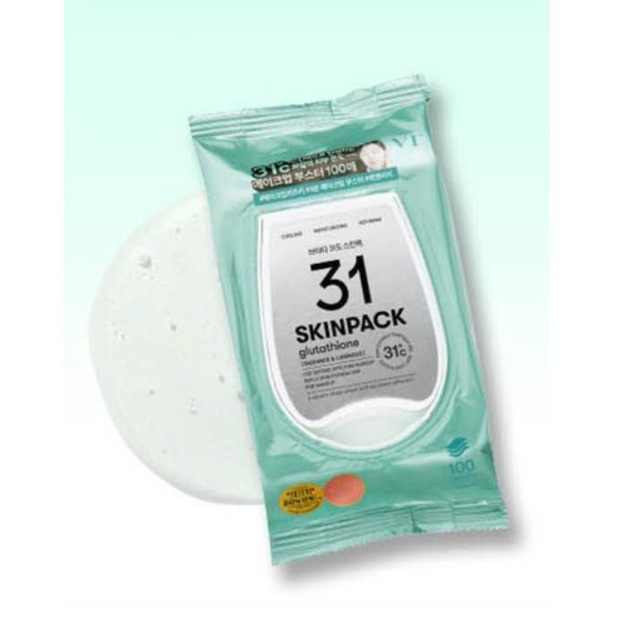 VT Cosmetic Mild 31°C Skin Pack 100 Sheets – Daily Cooling & Soothing Care