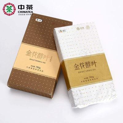 Hunan Anhua Tè Mattone Scuro Fiore Dorato Fu Zhuan Tè Scuro Fu Tè Mattone 760g