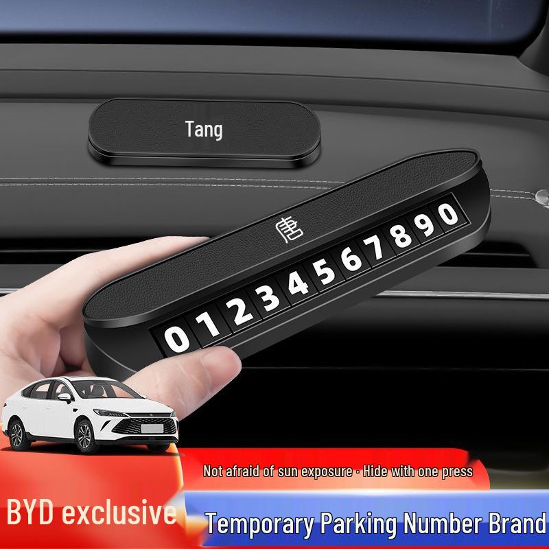 Temporary Parking Number Plate for BYD Tang DMI/EV/DMP Second Generation