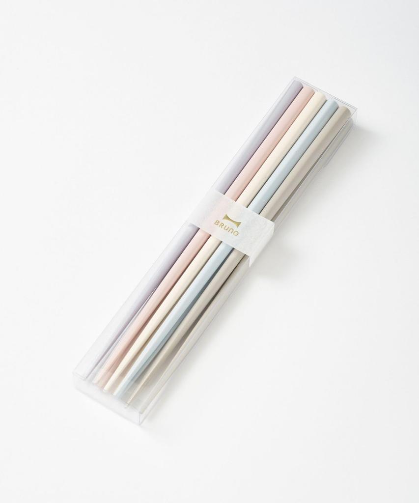 BRUNO BRUNO Wakasa Lacquerware Chopsticks Set (5 Pairs), Navy, No Size, RBHK022-B