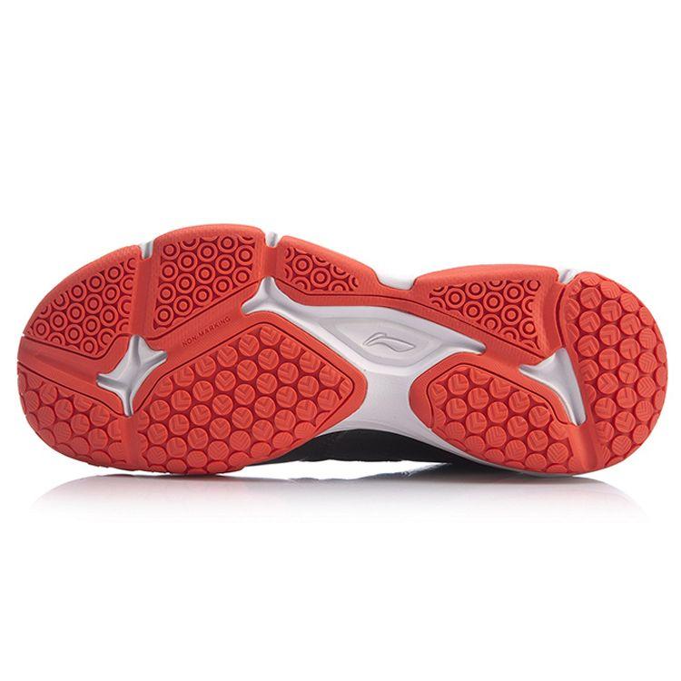 Li Ning Multi-Dimensional Speed Wear-Resistant Non-Slip Low-Top Running Shoes Unisex sneaker Black Red AYTP033-1
