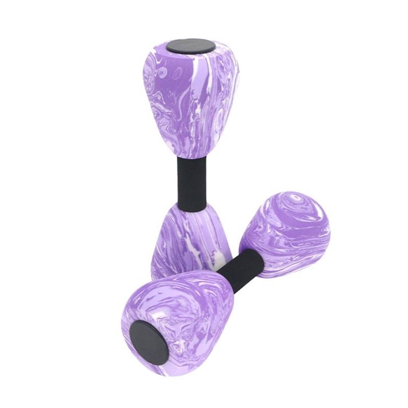 1 Paar Wasserschaum Hanteln Leichtgewichtige Aquatische Übungshanteln Wasserfitness Übungsgeräte für Erwachsene, Kinder