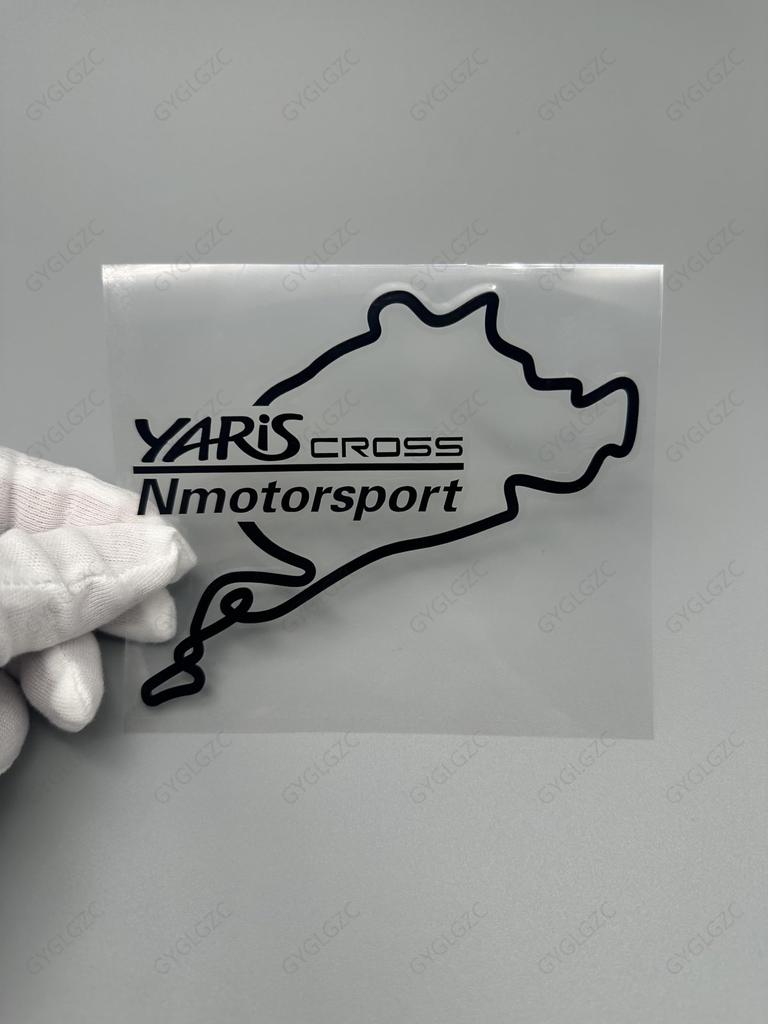 [YARiS CROSS] YARiS CROSS Fuel Filler Cover Sticker Rear Glass