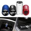Car Tire Valve Cap Tyre Valve Stem Covers For New Sportage Ceed Sorento Cerato Optima Picanto Rio Soul Niro Sonic Cadenza K5