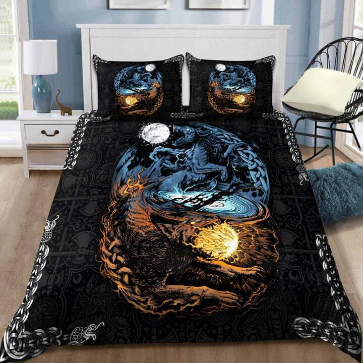 Skull Printed Bedding Set Duvet Cover Soft Comforter Cover Sets Gift for Dad
