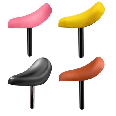 Selle de vélo pour enfant avec tige de selle Accessoires de cyclisme multifonctionnels souples Pièce légère pour le cyclisme des filles Vélo Équitation en extérieur