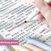 4pcs Simple Soft Head Highlighter Pastel Color Eye Protection Color Marker Pen Kawaii Stationery Fluorescent Pen Students Gift