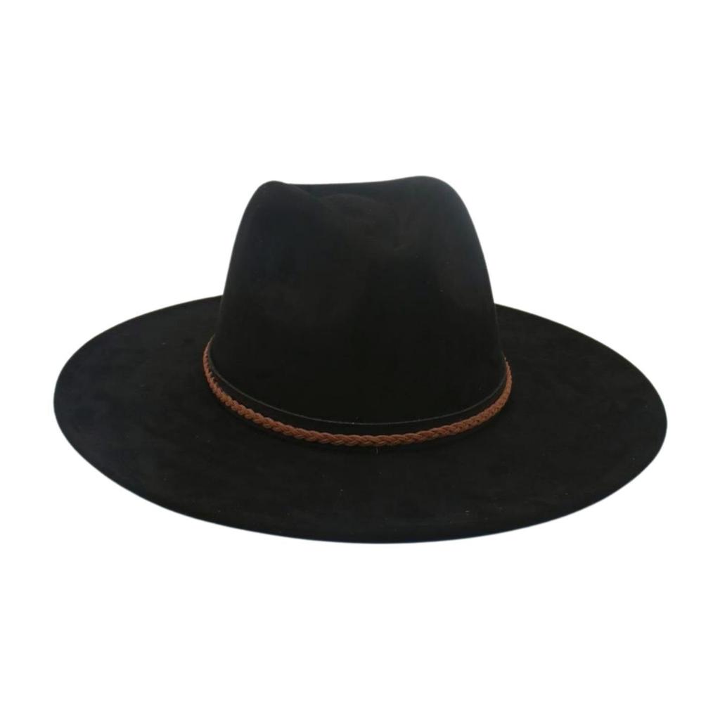 Prairie Cycling Vacation Sunshade Sunscreen Hat Western Cowboy Hat Simple And Elegant High-End Top Hat