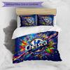 Set Lenzuola 3 Pezzi Stampato Chelsea FC Morbido Delicato sulla Pelle Lavabile Copripiumino e Federe Set Tutte le Stagioni Camera da Letto