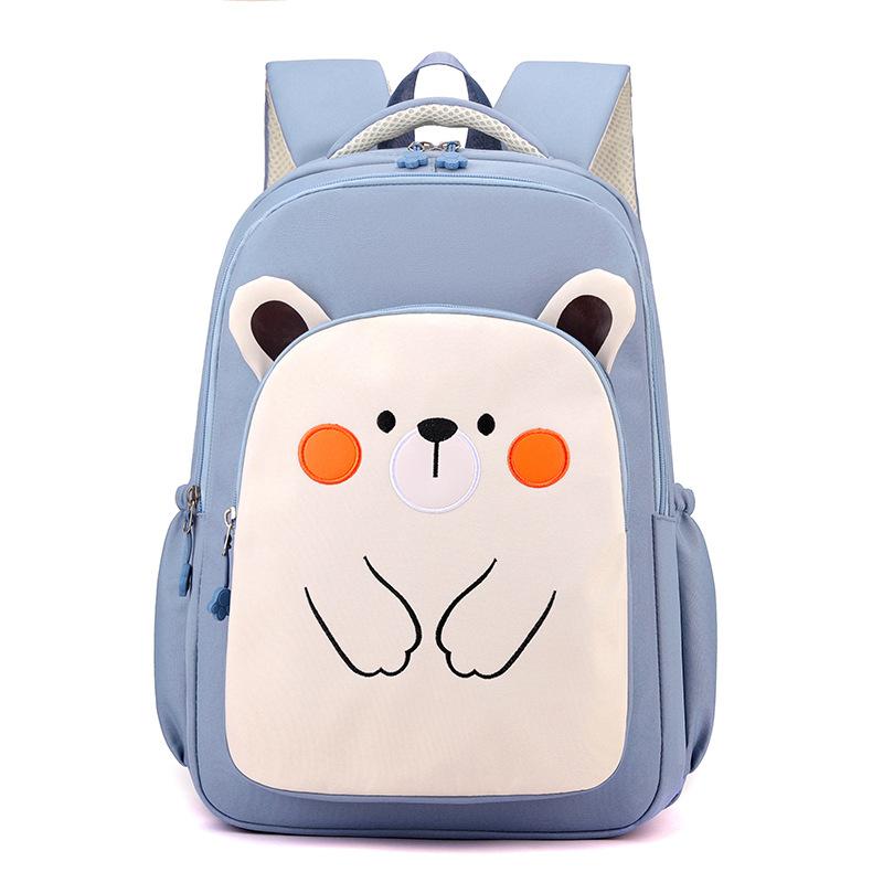 Children's school bag backpack Cartoon lightweight fashion large capacity tutoring bag Girls primary school bag