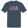 USA Distressed American Flag Men's T-shirt