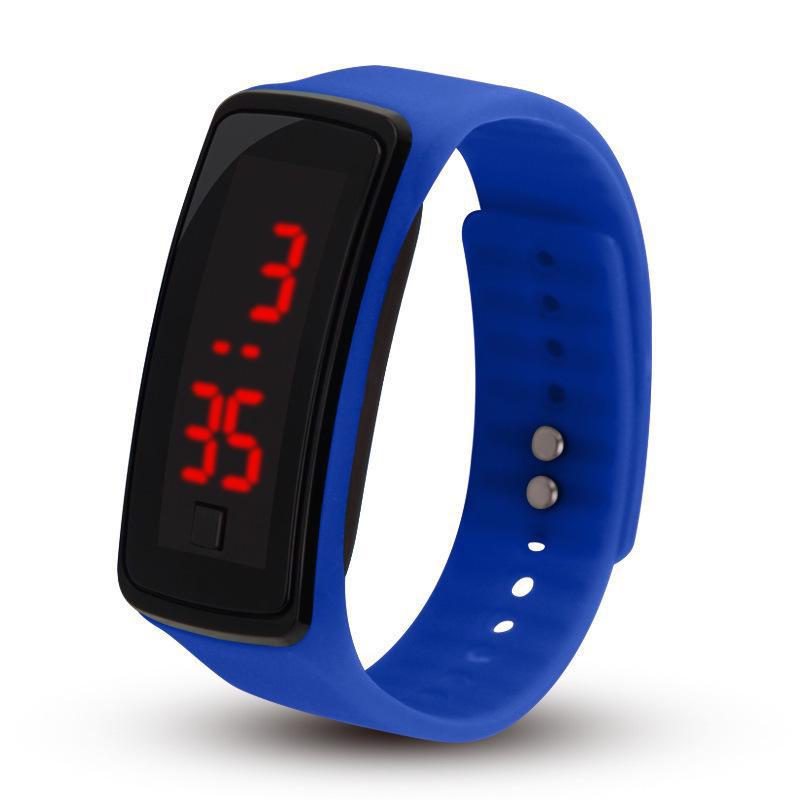Multifunctional LED Kids' Sunglasses & Watch: Trendy Student Bracelet