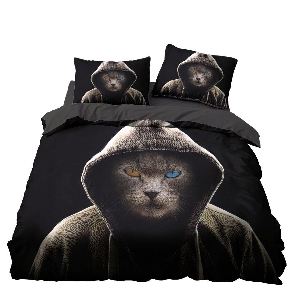 Dream NS Cute Pet Dog Roupa De Cama Bedding Set Home Textiles Set King Queen Pet Cat Duvet Cover Couette Bedclothes 2/3pcs