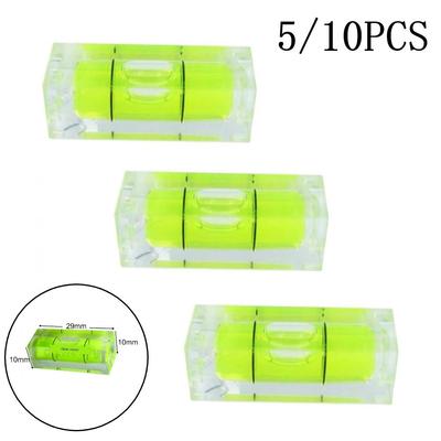 Indicator de nivel 10*10*29mm Acrilic+ABS Plastic Instrument de măsurare a bulelor
