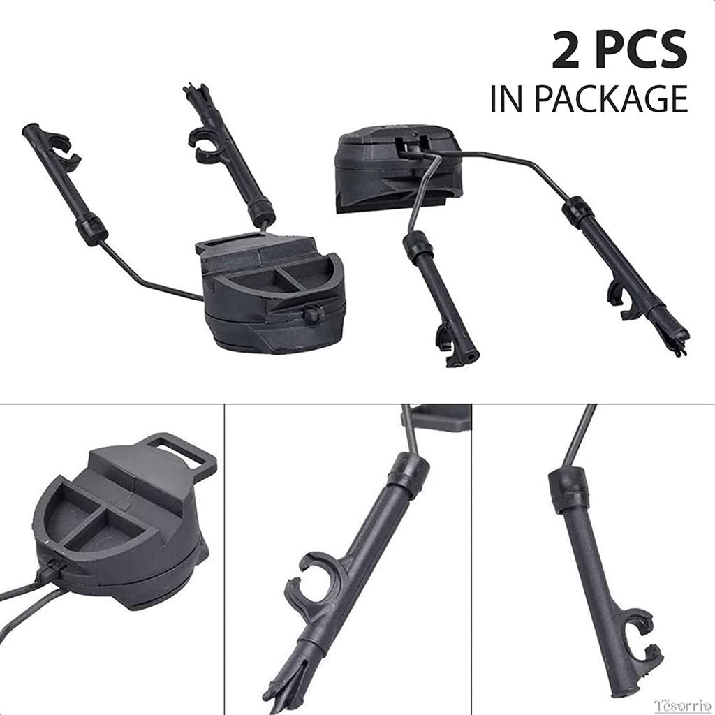 Taktiskt COMTAC I II III IV Jakt Ljudreducering Skytte Headset Militär Adapter ARC Hjälmskena OPS-CORE Fäste