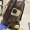 Vintage College Rucksack Bestickter Rucksack Große Kapazität Studenten Schultasche