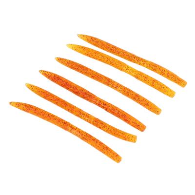 6pcs Set Noodle Worm Fishing Bait Bite Resistant PVC Soft Maggot Earthworm Artificial Bait