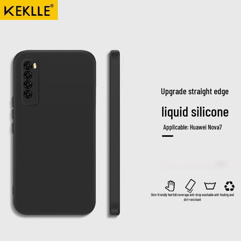 KEKLLE Flüssigsilikon Vollschutz Handyhülle