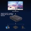 4K High Definition Multimedia Int face    3 Input 1 Output Splitt  Adapt  HD IR Remote Control ABS with LED Indicator