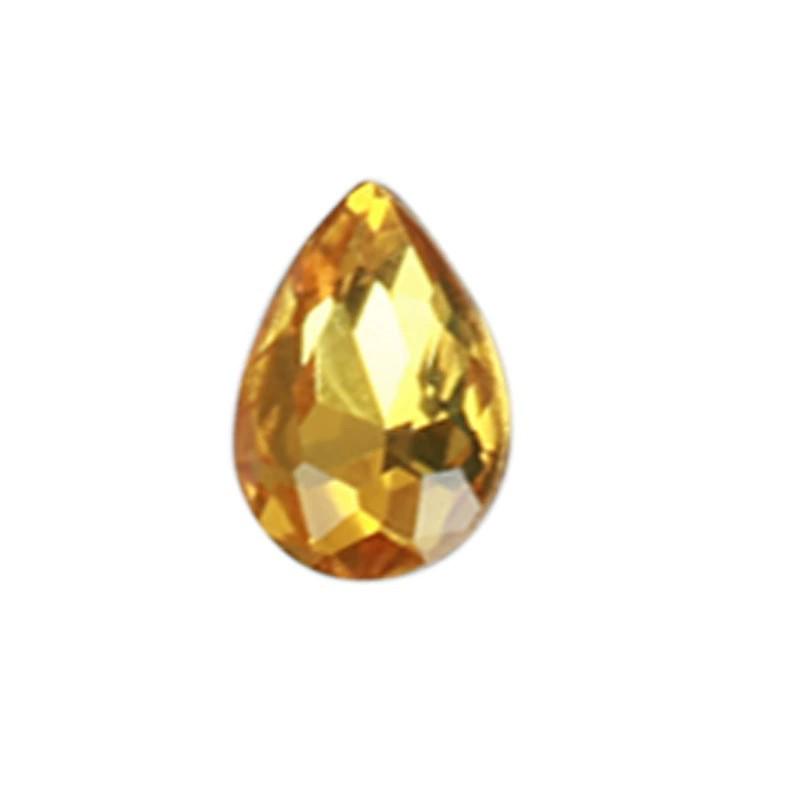 Tropfenförmige Unregelmäßige Kristallglas Strasssteine für DIY Handyhüllen, Handgefertigte Basteleien